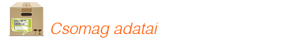 Csomag adatai